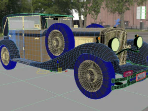 maybach antique 3D Model