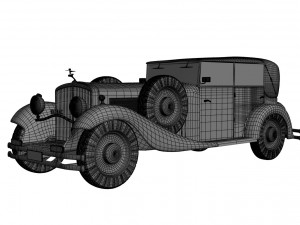 maybach antique 3D Model