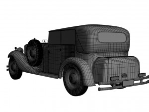 maybach antique 3D Model