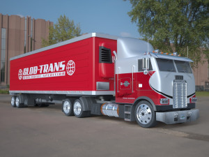 freightliner flt 8664 Modelo 3D