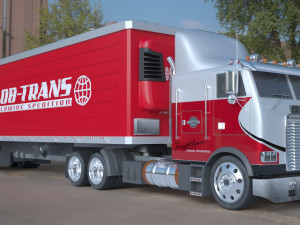 freightliner flt 8664 3D Model