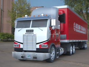 freightliner flt 8664 3D Model