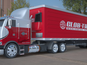 freightliner flt 8664 3D Model