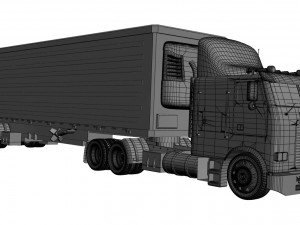 freightliner flt 8664 3D Model
