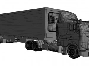 freightliner flt 8664 3D Model