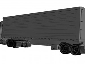 freightliner flt 8664 3D Model