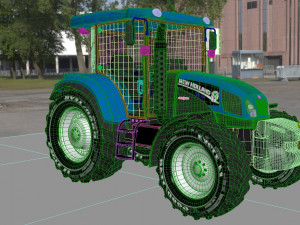 new hollandtractor Modelo 3D