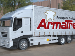 iveco stralis 480 truck 3Dモデル