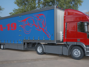 iveco eurotech truck 3D Model