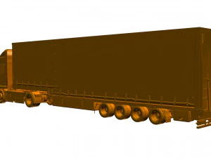 iveco eurotech truck 3D Model
