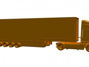 iveco eurotech truck 3D Model