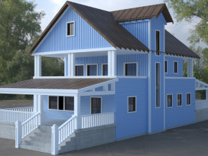 house 04 3D Model