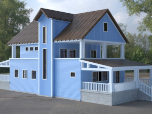 house 04 3D Model