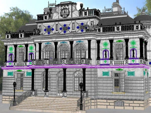 Schloss 3D Modell