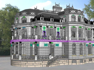 Schloss 3D Modell
