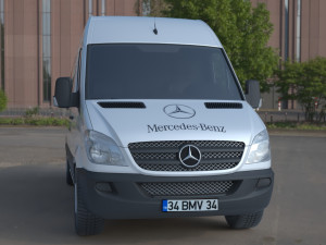 mercedes benz sprinter 3D Model