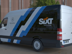 mercedes benz sprinter 3D Model