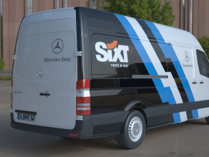 mercedes benz sprinter 3D Model