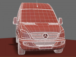 mercedes benz sprinter 3D Model