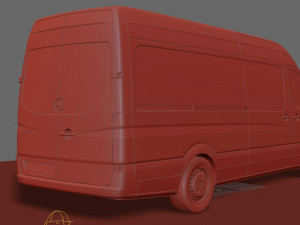 mercedes benz sprinter 3D Model
