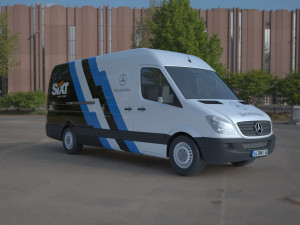 mercedes benz sprinter 3D Model