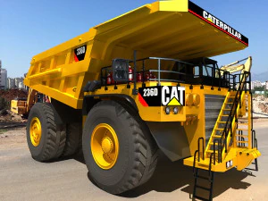caterpillar 797f madencilik kamyonu 3D Model