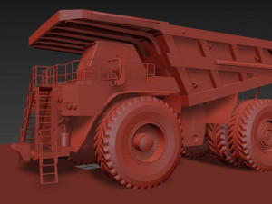 caterpillar 797f mining truck 3D 模型