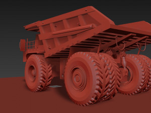 caterpillar 797f mining truck 3D 模型