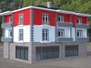 storey building 3D Model