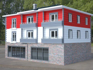 storey building 3D Model