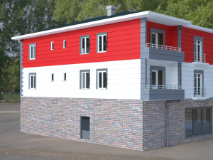 storey building 3D Model