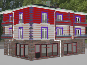 storey building 3D Model