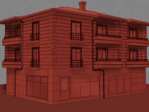 storey building 3D Model