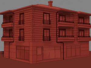 storey building 3D Model