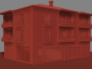 storey building 3D Model