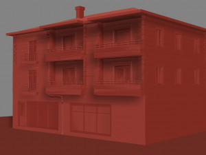 storey building 3D Model
