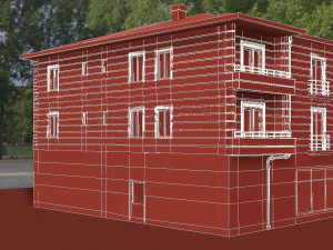 storey building 3D Model
