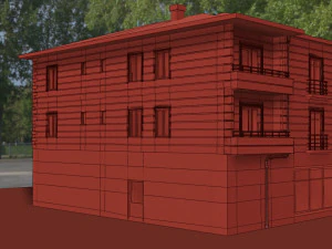 storey building 3D Model