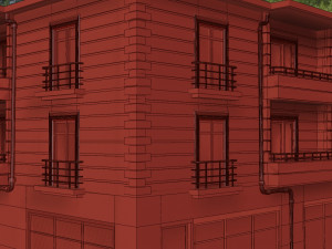 storey building 3D Model