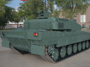 Tank altay made in turkey 3D Model