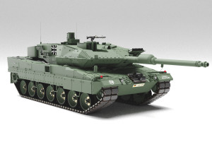 Tank Leopard 2a6 3D Model