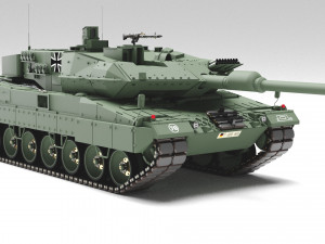 Tank Leopard 2a6 Model 3D