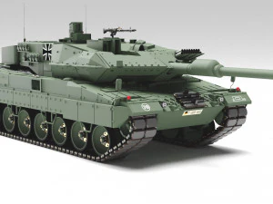 Tank Leopard 2a6 3D Model