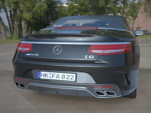 mercedes-benz s63 amg cabriolet 3D Model