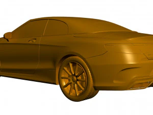 mercedes-benz s63 amg cabriolet 3D Model