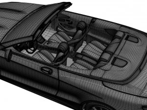 mercedes-benz s63 amg cabriolet 3D Model