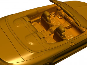 mercedes-benz s63 amg cabriolet 3D Model