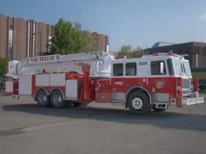 fire rescue truck 3D Model