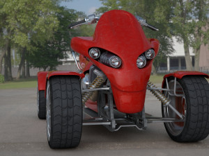 atv motorcycle Modelo 3D