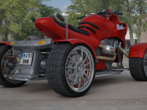 atv motorcycle Modelo 3D